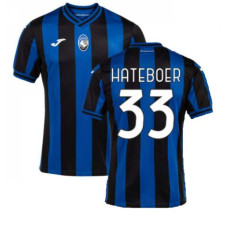 Atalanta Home HATEBOER 33 Black And Blue Authentic 2022-23 Jersey