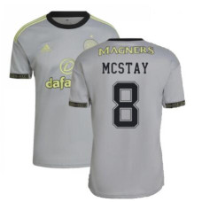 Celtic Away McStay 8 Gray Authentic 2022-23 Jersey