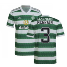 Celtic Home MCGRAIN 3 Green And White Authentic 2022-23 Jersey
