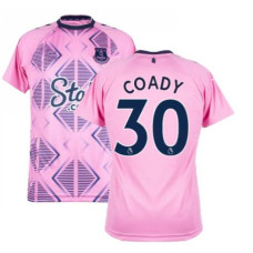 Youth Everton Away COADY 30 Pink Authentic 2022-23 Jersey