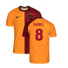 Women Galatasaray Home Babel 8 YelLow And Red Authentic 2022-23 Jersey
