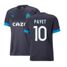 Marseille Away PAYET 10 Navy Authentic 2022-23 Jersey