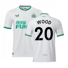 Newcastle WOOD 20 Third White Authentic 2022-23 Jersey