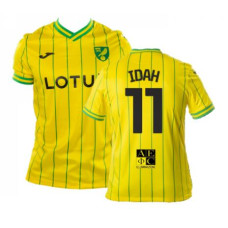 Norwich City IDAH 11 Home Yellow Replica 2022-23 Jersey