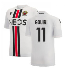 OGC Nice Away GOUIRI 11 White Authentic 2022-23 Jersey