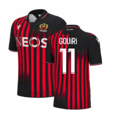 OGC Nice Home GOUIRI 11 Red and Black Authentic 2022-23 Jersey
