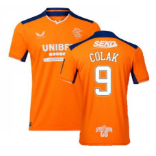 Rangers Third COLAK 9 orange Replica 2022-23 Jersey