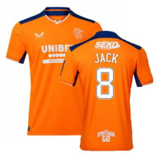 Youth Rangers Third JACK 8 orange Authentic 2022-23 Jersey