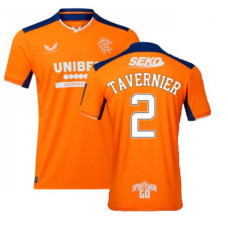 Youth Rangers Third TAVERNIER 2 orange Authentic 2022-23 Jersey