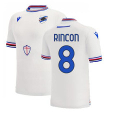 Youth Sampdoria Away RINCON 8 White Authentic 2022-23 Jersey