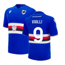 Youth Sampdoria Home VIALLI 9 Blue Authentic 2022-23 Jersey