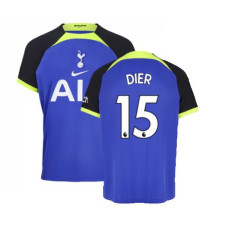 Youth 2022-2023 Tottenham Hotspur DIER 15 Royal Blue Away Authentica Jersey