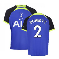Youth 2022-2023 Tottenham Hotspur Doherty 2 Royal Blue Away Authentica Jersey