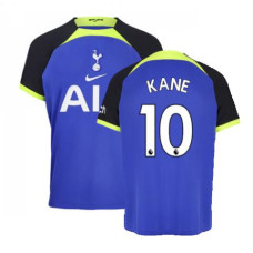 Youth 2022-2023 Tottenham Hotspur Kane 10 Royal Blue Away Authentica Jersey