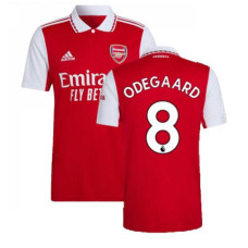 2022-23 Arsenal ODEGAARD 8 Home Red Authentic Jersey