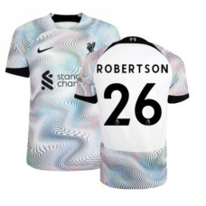 2022/23 Liverpool Away Robertson 26 Replica white/black Jersey