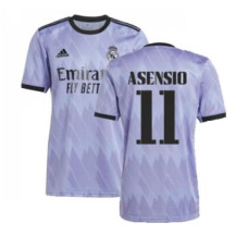 Youth 2022-23 Real Madrid purple Away Asensio 11 Authentic Jersey 