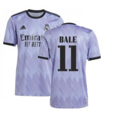 Women 2022-23 Real Madrid purple Away BALE 11 Replica Jersey 