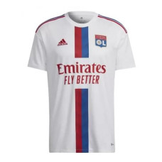 Youth CUSTOM Olympique Lyon Home White Replica 2022-23 Jersey