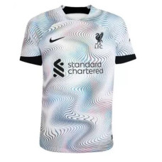 Youth CUSTOM 2022/23 Liverpool Away Authentic white/black Jersey