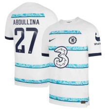 2022-23 Chelsea Alsu Abdullina Away White Authentic Jersey