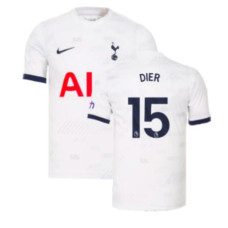 Youth 2023-2024 Tottenham DIER 15 Home White Replica Jersey
