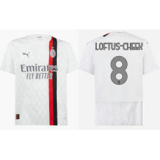 2023/24 AC Milan 8 - Loftus-Cheek Away White Authentic Jersey