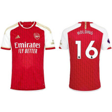 2023/24 Arsenal HOLDING 16 Home Red Replica Jersey