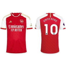Women 2023/24 Arsenal SMITH ROWE 10 Home Red Authentic Jersey