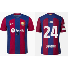 Mens Barcelona ERIC 24 Home Red and Blue 2023/24 Authentic Jersey