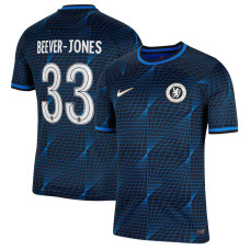 Youth 2023/24 Chelsea Beever-Jones 33 Away Navy Authentic Jersey