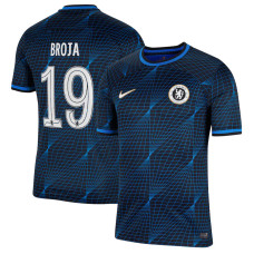 Youth 2023/24 Chelsea Broja 19 Away Navy Authentic Jersey