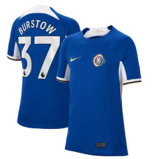 Youth 2023/24 Chelsea Burstow 37 Home Blue Authentic Jersey