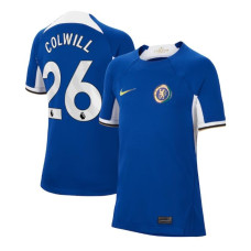Women 2023/24 Chelsea Colwill 26 Home Blue Authentic Jersey