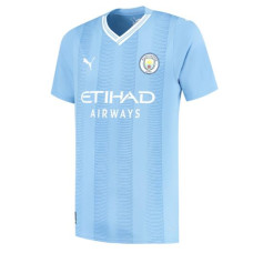 2023/24 Manchester City Home Blue Authentic Jersey