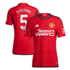 Women 2023/24 Manchester United Maguire Harry - 5 Home Red Authentic Jersey