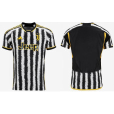 2023/24 juventus Home White And Black Authentic Jersey