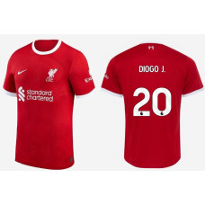 Women 2023/24 liverpool DIOGO J. - 20 Home Red Authentic Jersey