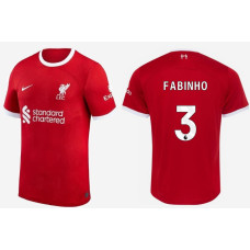 Women 2023/24 liverpool FABINHO - 3 Home Red Authentic Jersey