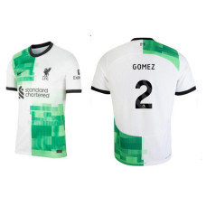 Youth 2023/24 liverpool GOMEZ - 2 Away White Authentic Jersey