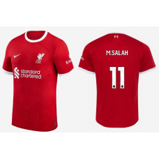 Women 2023/24 liverpool M.SALAH - 11 Home Red Authentic Jersey