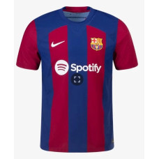 Youth CUSTOM Barcelona Home Red and Blue 2023/24 Replica Jersey