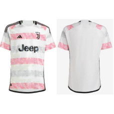 CUSTOM 2023/24 juventus Away Pink And Black Replica Jersey