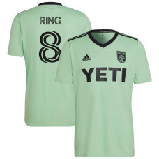 Youth Austin FC Away Green Ring,Alex - 8 Authentic 2023/24 Jersey