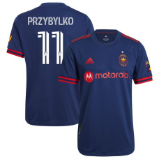 Youth Chicago Fire Home Navy Przybylko,Kacper - 11 Authentic 2023/24 Jersey
