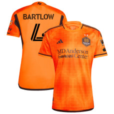 Youth Houston Dynamo FC Home Orange Bartlow,Ethan - 4 Authentic 2023/24 Jersey