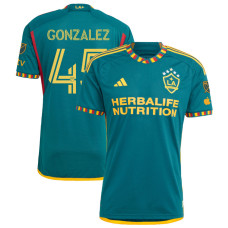Youth LA Galaxy Away Green Gonzalez,Adrian - 45 Replica 2023/24 Jersey