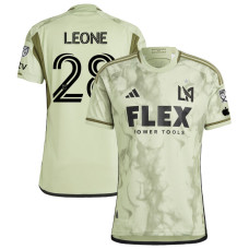 Youth LAFC Away Green Leone,Antonio - 28 Replica 2023/24 Jersey